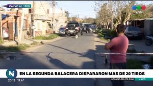 Una balacera fue a la casa del hermano de Ema "Pimpi" Sandoval - Telefe Rosario