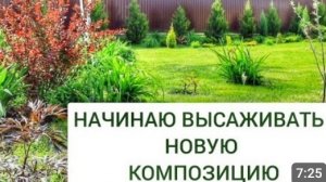 НАЧИНАЮ ВЫСАЖИВАТЬ НОВУЮ КОМПОЗИЦИЮ. 18.05.2024г.