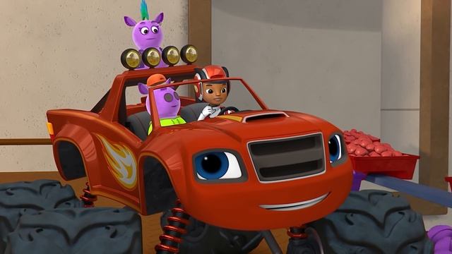 Blaze Rescues the Boingies from the Candy Factory! | Blaze and the Monster Machines смотреть онлайн