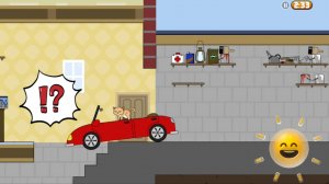 котенок угнал машинку😆  #игры #маленькиеигры #котэ #котик