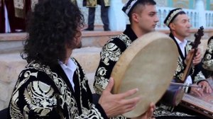 Музыканты  во дворце последнего бухарского эмира Саида Алимхана из династии Мангытов