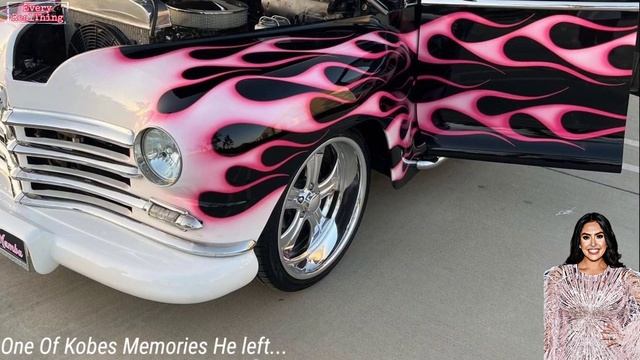 VANESSA BRYANT SO HAPPY TO HAVE HER 1947 CLASSIC CAR RESTORED AND READY  CHRISTMAS GIFT FROM KOBE