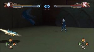 Shin Uchiha VS Sakura Haruno gameplay - Naruto Shippuden: ultimate ninja storm 4