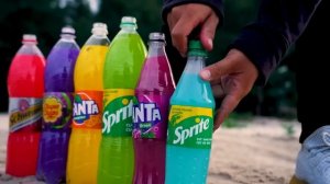 Big Coca Cola, Fanta, Chupa Chups, Mirinda, Mtn Dew and Popular Sodas VS Mentos Underground