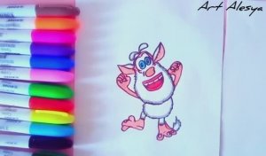 Рисую домового Бубу!