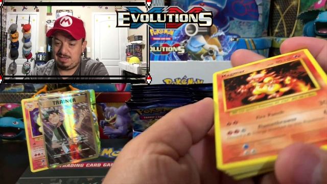 POKEMON CARDS - EVOLUTIONS BOOSTER BOX - MY BEST PULLS YET! смотреть онлайн