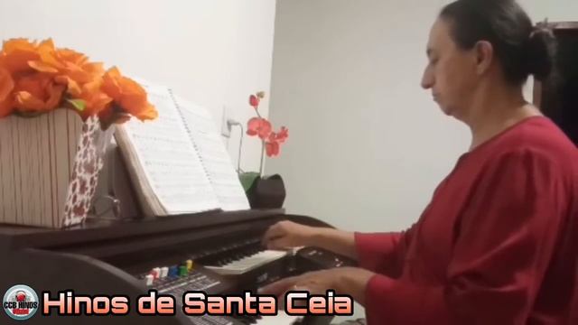 Cada organista tocou um hino de SANTA CEIA. Ficou lindo demais a comunhão смотреть онлайн
