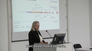 Лекция профессора Карин Кнайсль  на английском языке