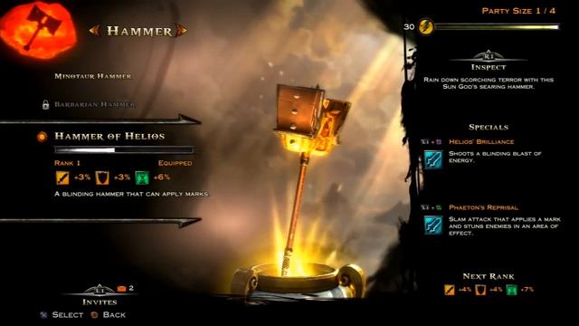 GOD OF WAR ASCENSION MINOTAUR HAMMER & HAMMER OF HELIOS GAMEPLAY HD смотреть онлайн