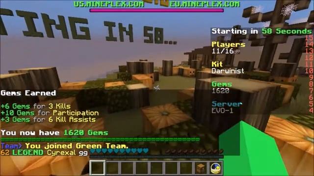 Evolution - Minecraft Mini-Game