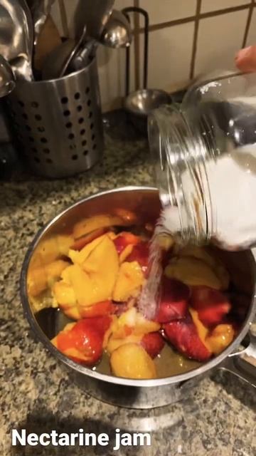 Nectarine jam#shortsyoutube #cooking #sweetfood