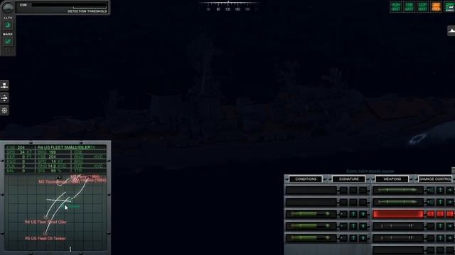 Cold Waters New Epic mod 2.24- Kara class cruiser- Intense action смотреть онлайн