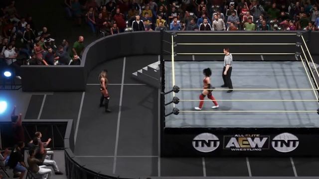 AEW DYNAMITE 21ST APRIL 2021 👊 TAY CONTI VS HIKARU SHIDA - AEW WOMEN'S CHAMPIONSHIP **SIM** 🎮