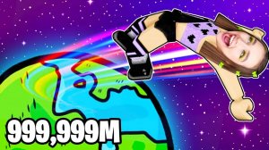 Насколько далеко я смогу сделать сальто? 🤸♂️ Проверяю в Roblox!