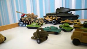 Танки и игрушечная военная техника для детей - игрушки