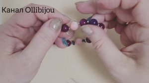 Как завязать узел для браслета на резинке.