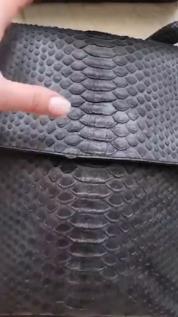 Сумки мужские из натуральной кожи питона #сумка_питон смотреть онлайн