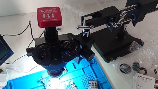 Latest 2021 Boom Stand Trinocular Microscope 51mp FHD Camera | Digital Microscope |Best Microscope