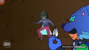 4 часть Леон и Ворон сражаются