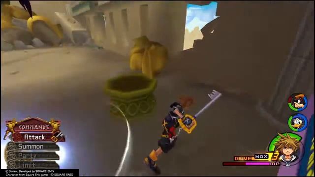 KINGDOM HEARTS II Final Mix: LV1, Critical, No Damage, HYDRA смотреть онлайн