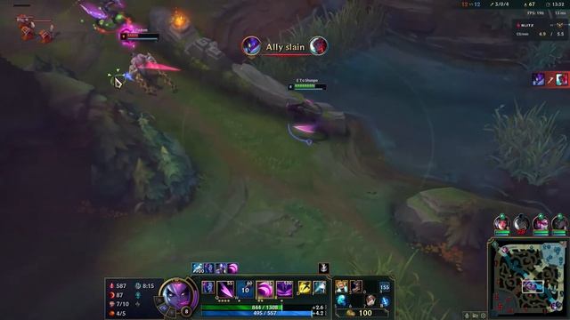clean evelynn double kill смотреть онлайн