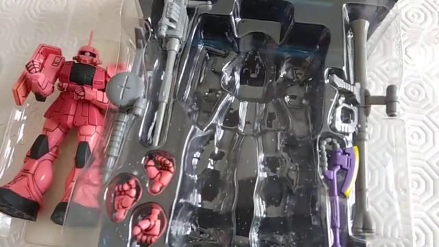 Gundam MS-06S ZAKU II Chars MIA V1 HCMGDMIA mini review PT-PT