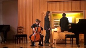 J.S.Bach Aria Cello/Organ  Mikhail Makhnach