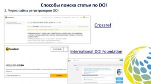 Идентификатор публикации - DOI