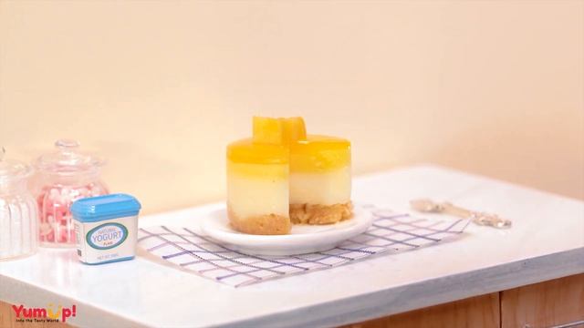 Yummy Miniature Mango Mousse Cake Decorating | Delicious Miniature Cake Recipe | Tiny Cakes