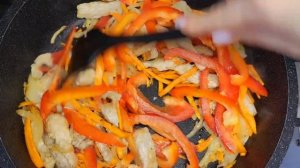 ЛАПША УДОН СО СВИНИНОЙ И ОВОЩАМИ ✅️ АЗИАТСКАЯ КУХНЯ ДОМА ‼️ВКУСНЕЕ НЕ БЫВАЕТ 😋