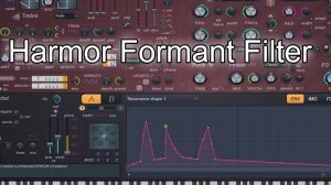 Создаём свой Formant Filter в синтезаторе Harmor плюс пресеты