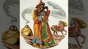 Хеймер и волк,величиной с быка. Тувинская сказка, народов России.
