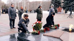 Участие в торжественном митинге, приуроченном ко Дню защитника Отечества