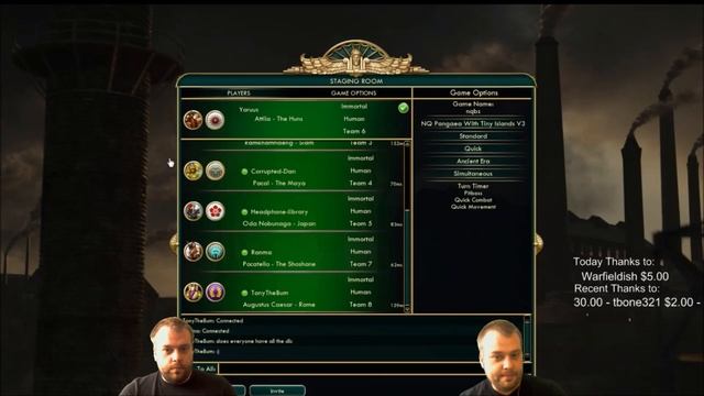 Civilization 5 Multiplayer 130: Huns [1/7] ( BNW 8 Player Free For All) Gameplay/Commentary смотреть онлайн