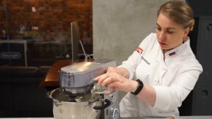 Пломбир на кухонной машине Kenwood Cooking Chef