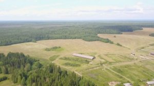 Деревня Магина с высоты птичьего полёта