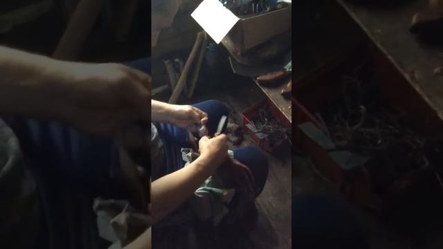 Охотник соболятник и мой ножичек соболек