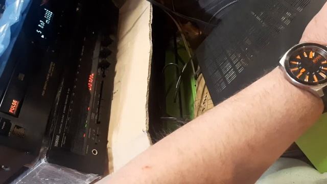 subwoofer amplifier ONKYO EA-70 Plus Piega S3 sub.first test