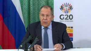 🔊 Выступление и ответы на вопросы СМИ Сергея Лаврова по итогам СМИД «Группы двадцати»
