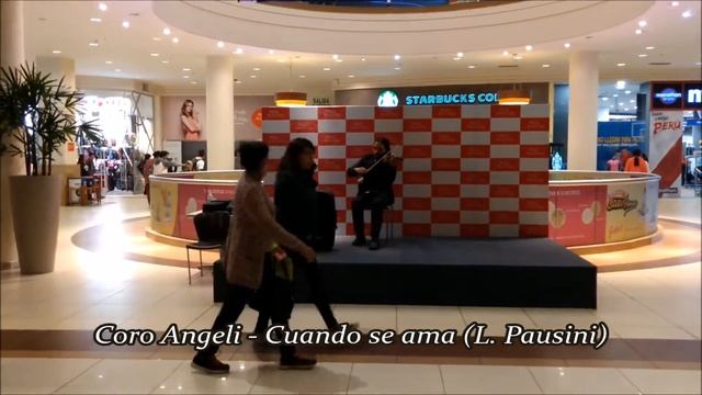 Coro Angeli -  Cuando se ama Violín (L.Pausini) - Música eventos y Música Bodas - Coro Matrimonios смотреть онлайн