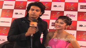 Shivangi and Vishal aka Lakhan and Poonam of Begusarai at 14th ITA Red Carpet