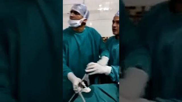 Candidate doing URS at World Endourology Training Institute,New Delhi смотреть онлайн