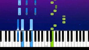 AURORA - Cure For Me  (Piano Tutorial)