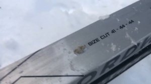 Ремонт: вырвало крепления из лыж с сотовым сердечником