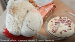 Яичница и омлет в микроволновке Хроники Баюныча