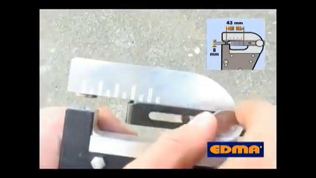 EDMA 0185 - 018555 Endüstriyel Zımba Makas смотреть онлайн