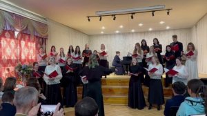 В. Соколов "Незабудки", поет хор студентов "Камертон" ЗабКУИ