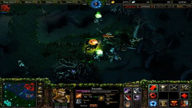 Dota 6.83d LC Troll Team смотреть онлайн