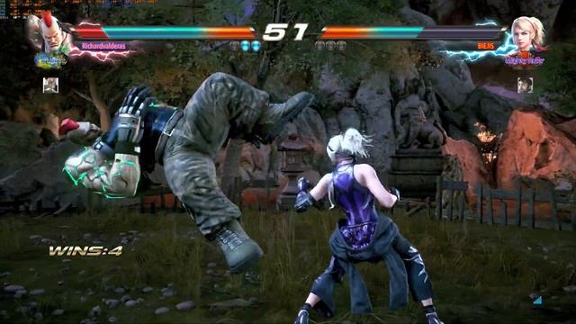 Tekken 7 shakcarcuro (jack 7) vs biejis (lidia) смотреть онлайн