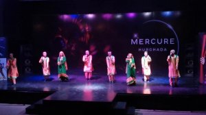 Вечернее шоу восточных танцев в отеле Mercure Hurghada.